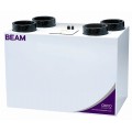 Beam Mechanical Ventilation with Heat Recovery (MVHR)